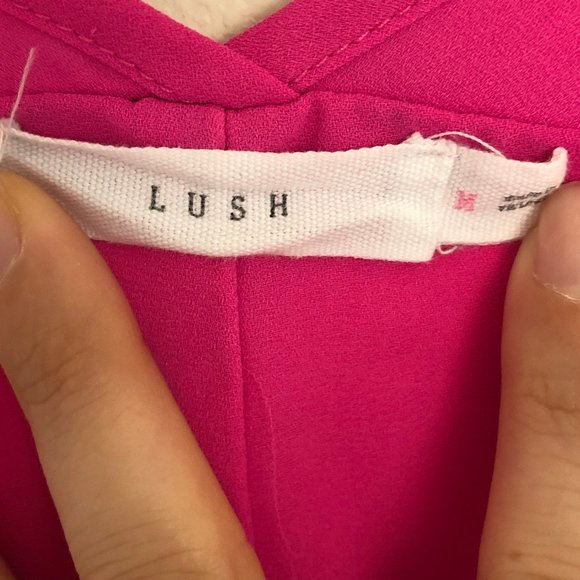 Lush | Pink Short Sleeve Top - Picture 2 of 4